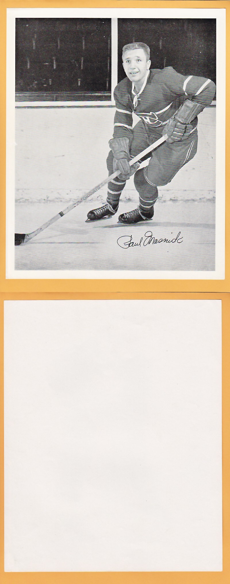 1945-54 QUAKER OATS PHOTO PAUL MASNICK photo 1945-54 QUAKER OATS PHOTO PAUL MASNICK photo
